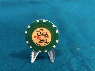 Sands $25 Casino Chip - Fantasy Re - Make,  Las Vegas,  Nevada