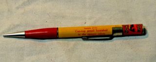 Peter Pan Salmon Advertising Mechanical Pencil Sample 171 Ds 35