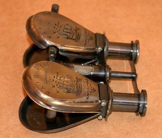 antique vintage maritime brass monocular binocular spyglass scope good gift item 3