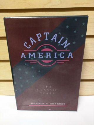 Captain America: The Classic Years Vol 1 & 2 Hc Slipcase Set (1990) - Pre - Owned