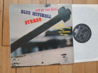 Blue Mitchell Quintet : Out Of Blue Lp Us Riverside Rlp 1131 Stereo