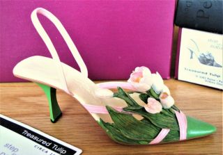 Just The Right Shoe - Treasured Tulip,  2002 Breast Cancer Awareness Shoe