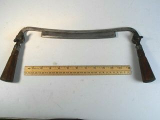 Vintage Ps&w Peck Stow & Wilcox 9 " Folding Handle Drawknife Tool