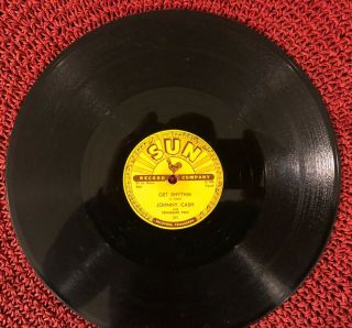78 rpm:Johnny Cash Sun Records 241 Rockabilly Classic I Walk The Line E, 2