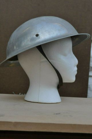 Aluminum Parade Helmet Brodie Style WW1 WWI VFW Hat Veterans US Army 2