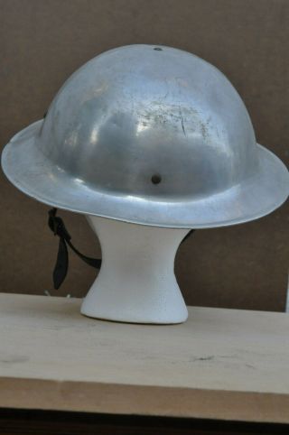 Aluminum Parade Helmet Brodie Style WW1 WWI VFW Hat Veterans US Army 3