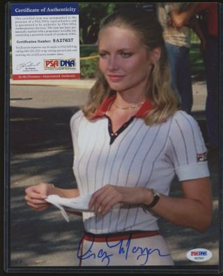 Cindy Morgan Caddyshack " Lacey Underall " Signed 8x10 Photo Auto Psa/dna