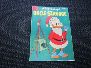 Uncle Scrooge 24 - 1959 Vg/fine,  X - Mas Cover