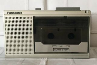 Vintage Panasonic Rq - 341 Portable Cassette Recorder Player Holiday Gift