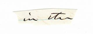 Ulysses S.  Grant Autograph Clip Document - Us President & Civil War General (2)