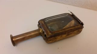 Vintage Victorian Carriage/coach Candle Lamp.  Hand Held