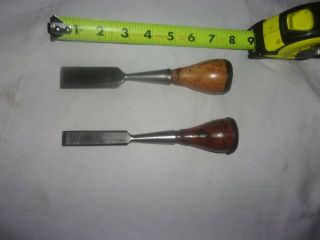 Two T.  H.  Witherby Chisels Winsted Conn U.  S.  A.  1 In&5/8 In.