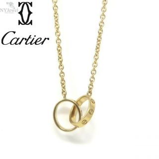 Nyjewel Cartier 18k Yellow Gold Baby Love Pendant Necklace