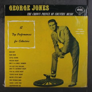George Jones: The Crown Prince Of Country Music Lp (reissue) Country