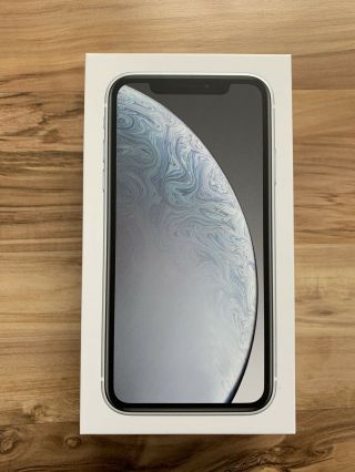 Box Only For Apple Iphone Xr 64gb White Empty