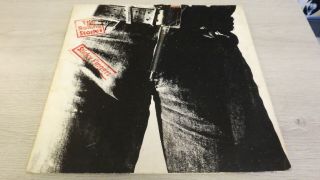 The Rolling Stones,  Sticky Fingers,  Vinyl Lp,  Coc 59100,  A4 B4 Zipper,  Ex/ex