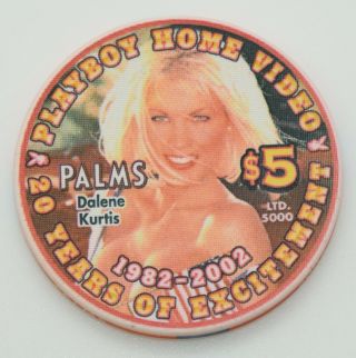 Palms Playboy $5 Casino Chip Las Vegas Nevada Betg Dalene Kurtis 2002