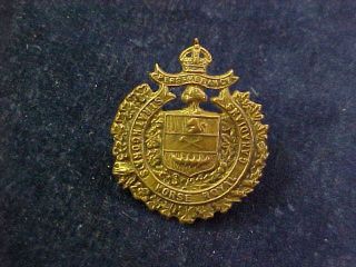 Orig Pre Ww1 Collar Badge Lord Strathcona 