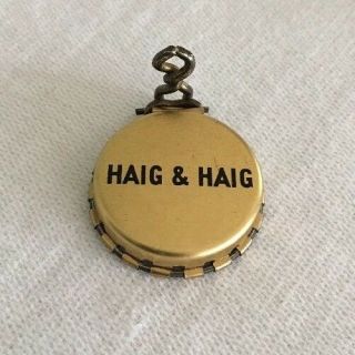 Vintage Haig & Haig Bottle Cap Fastener For Glass Whisky Bottle/ Wire & Cap Only