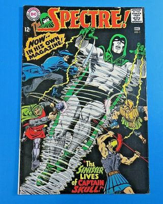 Spectre 1 Key 1st Issue 1967 Dc Silver Age Comic Fn/vf
