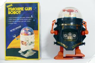 Everite Horikawa Yonezawa Cragstan Space Machine Robot Tin Japan Hk Vintage Toy