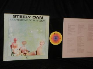 Steely Dan Countdown To Ecstasy Abc Records Abcx - 779 With Inner Sleeve