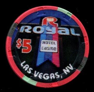 $5 Las Vegas Royal Hotel Casino Chip