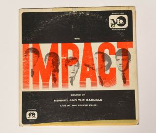 Kenney Kenny & The Kasuals Impact Mark 5000 Texas Garage Lp