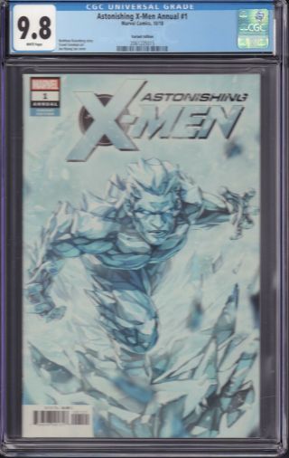Astonishing X - Men Annual 1 (marvel) Cgc 9.  8 1st Print
