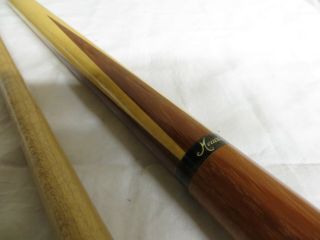 Meucci Sneaky Pete Early Year Vintage MESPN19 Style Pool cue with tip 2