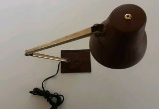 Vintage Mid - Century Modern Gooseneck Tensor Desk Lamp 3