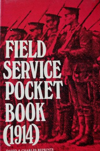 Ww1 Britain Bef Field Service Pocket Book 1914 Reference Book