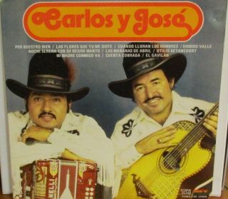 Carlos Y Jose - Self Titled Lp Vinyl Record Th - Mex 2181 Por Nuestro Bien