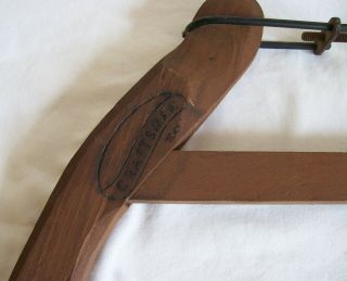 Vintage Craftsman Tool Embossed Wood Mini Bow Saw 15 " Blade