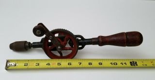 Millers Falls Tools No.  5 Hand Crank Vintage Eggbeater Drill Usa Fine