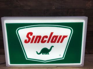 Sinclair Gas Oil Vintage Collectable Lighted Signs