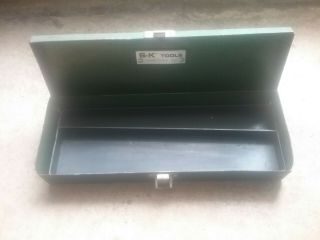 Vintage S - K Empty Socket Tool Box With Plastic Tray