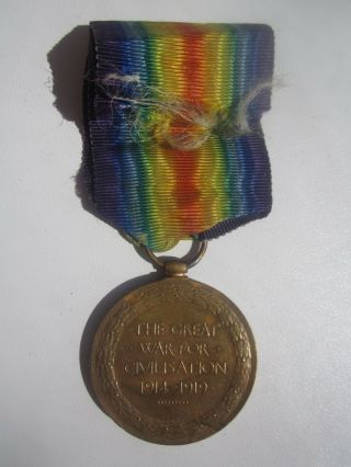 Wwi British Medal The Great War For Civilisation 1914 - 1919