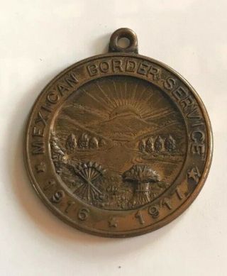 Mexican Border Service 1916 1917 Presented By The State Of Ohio Coin/medallion