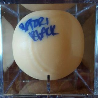 Tori Black Signed/autographed Boob Ball W/ Proof Includes Display Cube