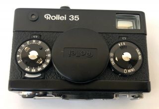 Vintage Rollei 35 35mm Rangefinder Film Camera W/ Tessar 40mm Lens Nr