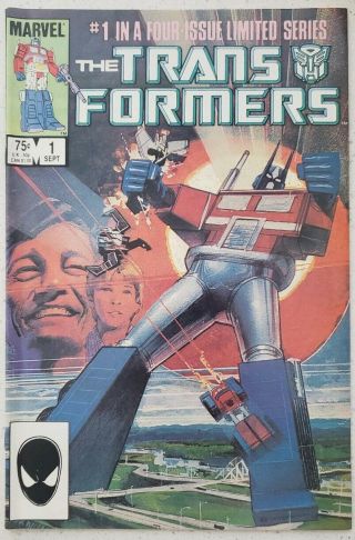 Transformers 1 (1984) 1 Of 4 Limited Series 1st Print Marvel St