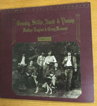 Deja Vu Crosby Stills Nash & Young Lp Vinyl Mfsl - 1 - 088 Japan Press