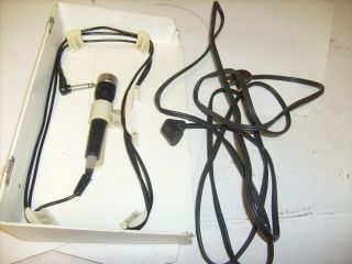 Vintage Wollensak 3m 1500ss Reel To Reel Lid,  Microphone And Power Cord