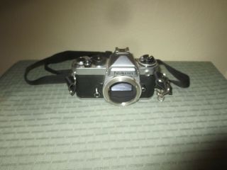 Vintage Nikon Fe 35mm Slr Film Camera Body Only Serial 3414463 Made In Japan