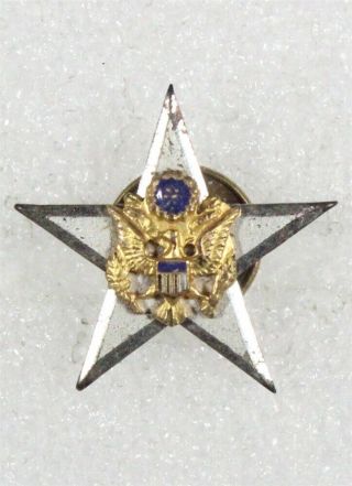 Army Collar Pin: General Staff Corps Officer - Wwi Era,  Screw Back,  28mm