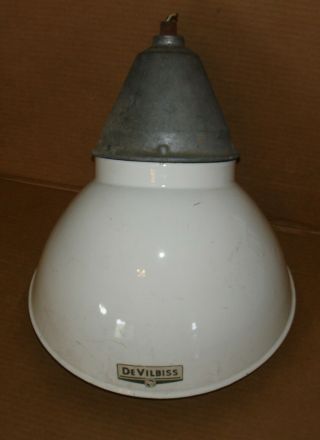 Vintage Crouse Hinds Porcelain Industrial Explosion Proof Light Devilbiss