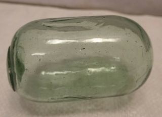 Vintage Japanese Glass SAUSAGE ROLLER FLOAT 4 