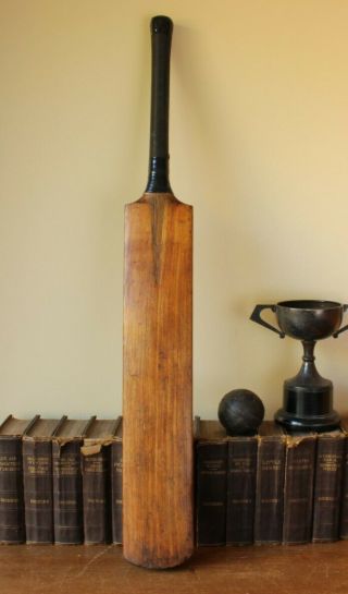 2 Antique / Vintage Cricket Bats.  Quaife & Lilley.  Gunn & Moore.