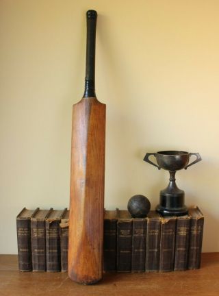 2 Antique / Vintage Cricket Bats.  Quaife & Lilley.  Gunn & Moore. 2